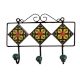 Green Floral Ceramic Tiles Hooks-465
